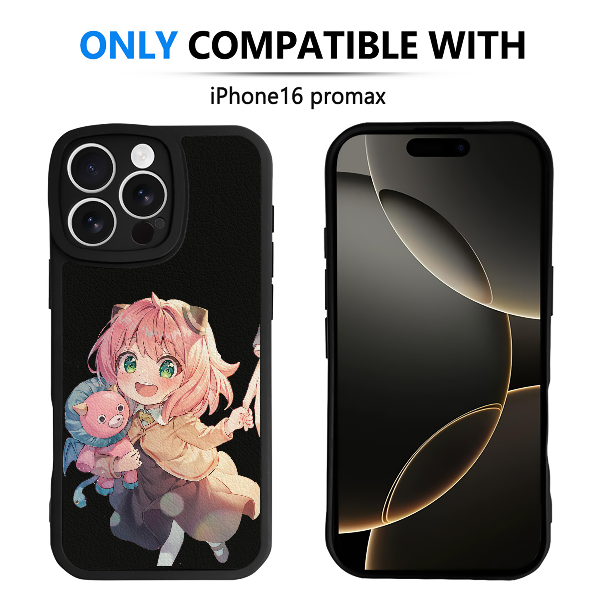 （画像用） SPY×FAMILY间谍家家酒 【iPhone 16シリーズ対応】シリコンスマホケース（レザー調） 材質：シリコン